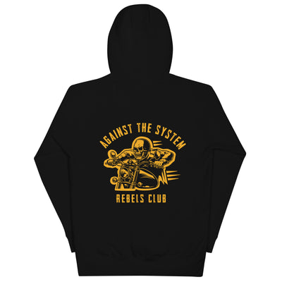 Skeleton Rider Hoodie - Black